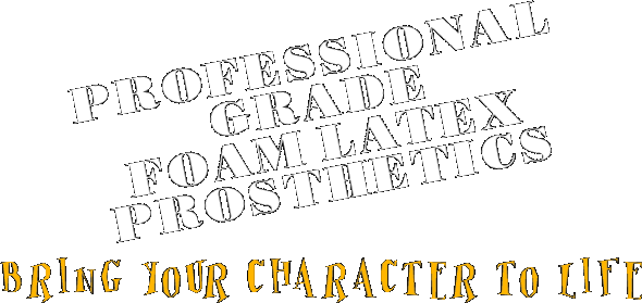 Professional grade foam latex prosthetic